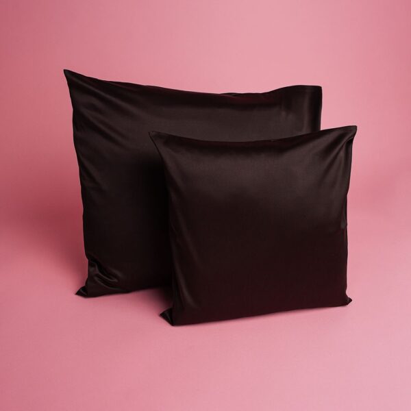 Poszewka satynowa czekolada