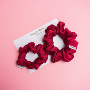 Boska Czerwień - scrunchie dziecięca - obrazek 7