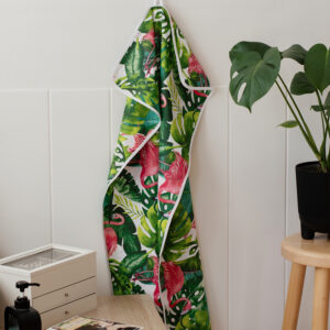 Taniec Flamingów Ręcznik do włosów